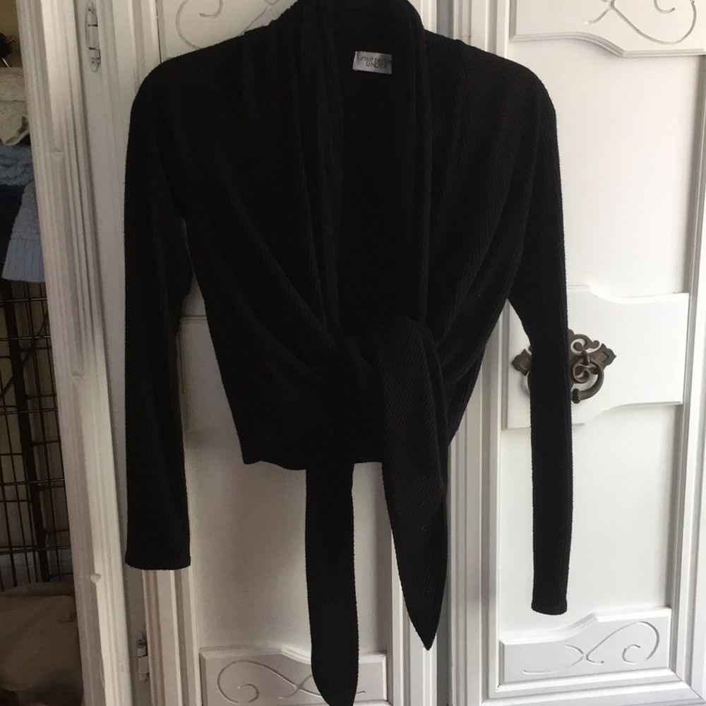 Black stylish cardigan